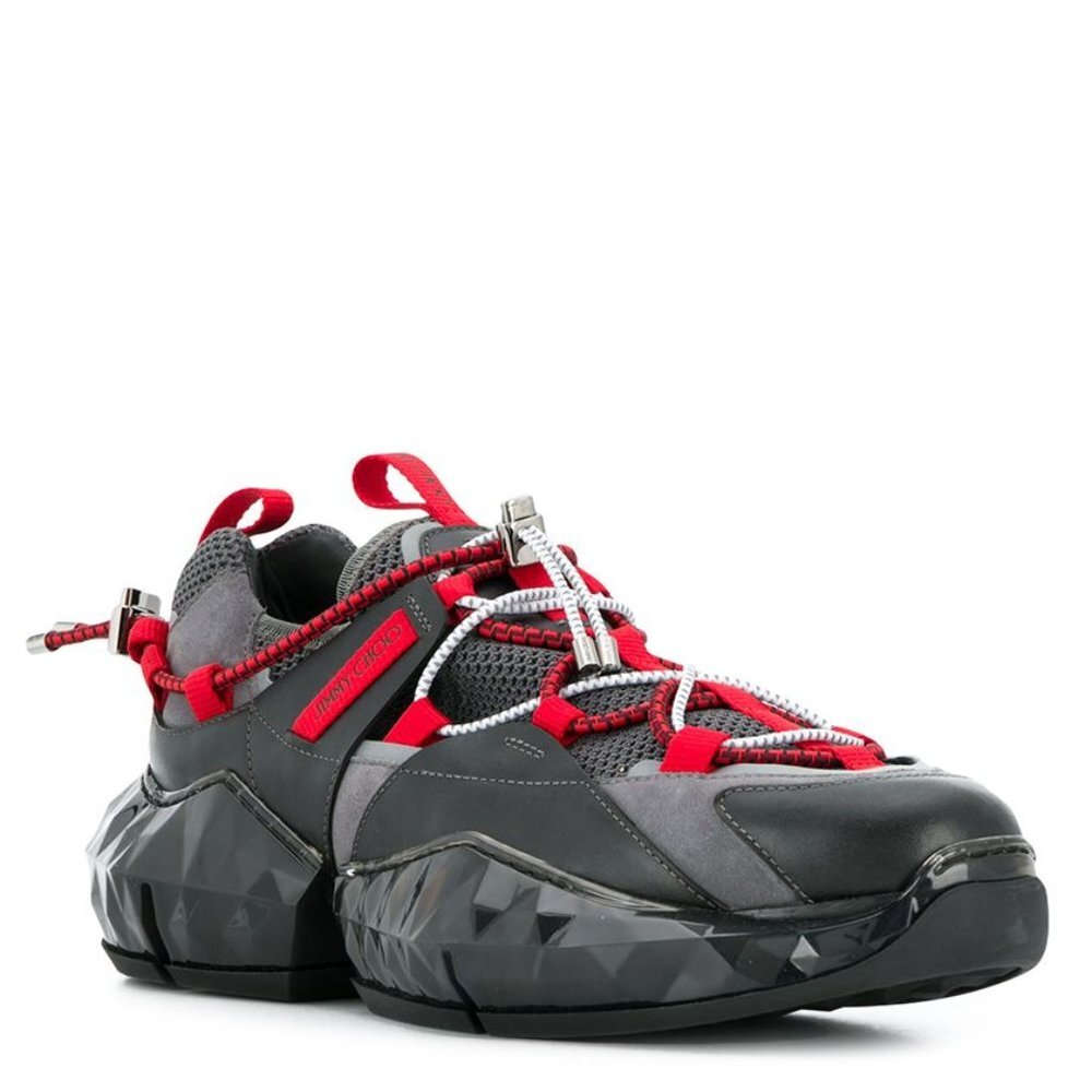 Jimmy Choo Men's Diamond Trail Low-Top Sneakers